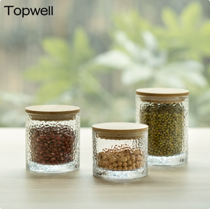 PROMO EXCEPTIONNELLE : Pot <span class=keywords><strong>en</strong></span> verre hermétique pour céréales et thé, idéal pour le rangement de grains et de thé, parfait pour le <span class=keywords><strong>café</strong></span> et les produits divers de cuisine. - Product Image 5
