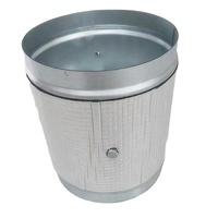 Système de ventilation de conduits d'air CVC, registre motorisé rond isolé
