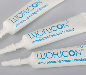 Apósito de hidrogel LUOFUCON no adhesivo para desbridamiento de quemaduras y cuidado de úlceras cutáneas - Product Image 1