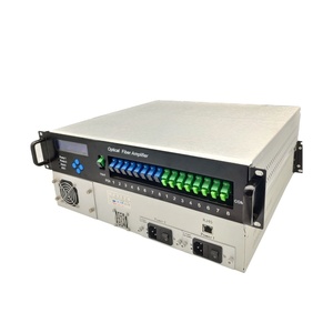 Amplificateur optique à fibre 1550nm EDFA 8 ports WDM de haute qualité avec entrée 0~10dBm, promotion adaptée, EDFA 24dBm - Product Image 1