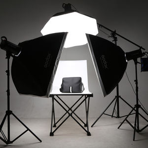 Kit d'éclairage photographique professionnel Godox Sk400ii 1200w avec boîte à lumière et support, <span class=keywords><strong>accessoires</strong></span> de studio <span class=keywords><strong>photo</strong></span> - Product Image 6
