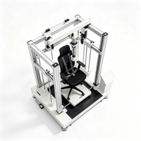 Testeur d'impact pour siège de chaise de bureau, machine de test de résistance aux chocs pour meubles, commande PLC