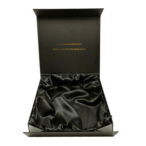 Cajas Magnéticas con Forma de Libro, de Papel Kraft Repujado, con Forro de Satén, para Pelucas de Cabello Humano de Alta Gama, Embalaje Personalizado - Product Image 6