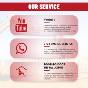 מחפר הידראולי רטט גיליון רטט ערימה פלדה מכונת נילוטה עם ליבה רכיב מנוע מוצר קטגוריה ערימה - Product Image 6