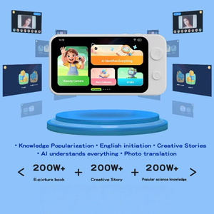 Nouvelle caméra jouet IA 2026 <span class=keywords><strong>pour</strong></span> enfants avec reconnaissance d'objets et apprentissage linguistique, appareil d'apprentissage visuel 13MP, jeux de projection et de diapositives - Product Image 2
