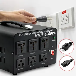 LVYUAN 5000W電気制御変圧器コンバーターステップアップ電源変圧器価格230V 220V 110Vステップダウントランス