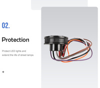 Capteur de cellule photoélectrique Zhaga Controller 12V basse tension pour éclairage de rue