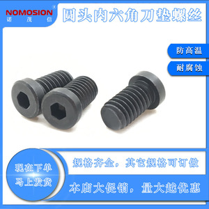 NOMOSION Hex Socket Head <b>Cap</b> Screw M6 Black Oxide Carbon Steel Class 12.9 <b>Bolt</b> - Product Image 5