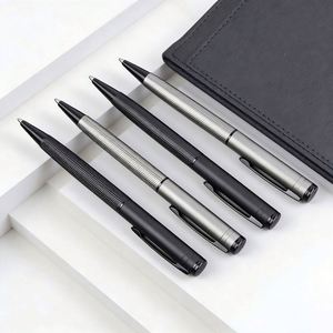 Black and Gray Luxury Metal Ballpoint <b>Pens</b> Wholesale Business Signature Metal <b>Pen</b> Black Custom <b>Pen</b> Suitable for Corporate Gifts - Product Image 4