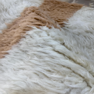 Designer Brown and White Color Carpets Hand Block <b>Print</b> Pattern Dhurries 100% Cotton Material Carpets <b>for</b> Home Living Room Decor - Product Image 1