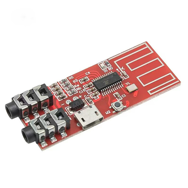 Stereo Bluetooth transmitter/receiver module, Bluetooth module, Bluetooth headphone module 5.0 Bluetooth version