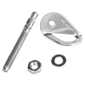ISURE Ancre de protection pour l'escalade en acier inoxydable 304, équipement d'escalade en plein air, point d'ancrage de protection pour l'escalade - Product Image 4