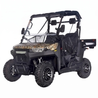 Véhicule utilitaire électrique UTV 550 10 kW 50 km/h LFP 72V 200Ah 2WD 4WD Freins à disque Double suspension Contrôle intelligent