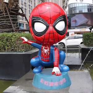 Escultura de Fibra de Vidrio de Personajes de Marvel de 80 cm, Versión Q Personalizada, de Buena Calidad y Precio, para Publicidad en Centros Comerciales y Cines - Product Image 2