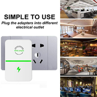 Boîtier intelligent d'économie d'énergie électrique en gros, équipement portable intelligent pour économiser l'énergie électrique pour la maison et les chambres d'hôtel