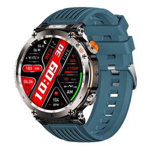 Ht30 thể thao ngoài trời Relojes Smartwatch với đèn pin 1.7inch BT cuộc gọi la bàn nhịp tim huyết áp thông minh đồng hồ 2025 - Product Image 2