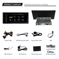 Autoradio Android pour Audi Q3 2013-2018 KLYDE Écran 10.25 pouces Autoradio sans fil Carplay GPS Navi Multimedia Player