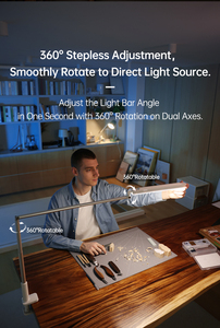 360 độ có thể điều chỉnh Beauty Salon Máy tính để bàn LED Đèn 24 wát LED bảng đèn Led vẻ đẹp đèn cho Nail Art lông mi mở rộng - Product Image 3