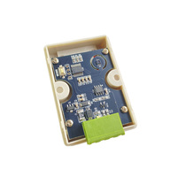Transmetteur de température et d'humidité industriel RS485 Modbus RTU, précision 2% RH, montage sur rail DIN pour la surveillance des serres
