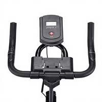 Vélo d'exercice intelligent à résistance automatique en acier 2026 pour salle de sport à domicile avec affichage LCD silencieux à aimant, conception écologique