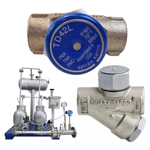 Dispositif de récupération de condensat Spirax Sarco TD42, série TD42L, TD42H, vannes à vapeur thermodynamiques, vannes de purge automatiques - Product Image 1