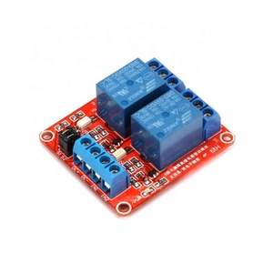 광커플러 절연을 지원하는 PINWEI 5V 2 채널 2 로드 릴레이 모듈 하이 로우 레벨 트리거 - Product Image 2