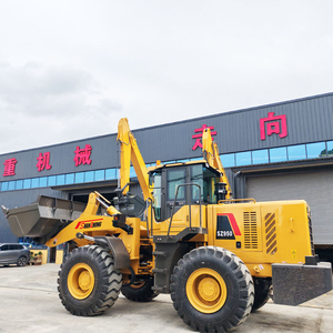 รถตักล้อยาง Fengniao Howo 966h แบบตีนตะขาบ เครื่องยนต์ดีเซล EPA CAMC รับประกัน 1 ปี เกียร์ Liyuan ขับเคลื่อน 4 ล้อ 12 ตัน ความจุบุ้งกี๋ 400 ลิตร - Product Image 2