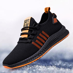 Zapatillas deportivas personalizadas para hombre 2026 con cordones, diseño ligero de malla transpirable, venta al por mayor con MOQ bajo, zapatillas de running para primavera y otoño. - Product Image 3