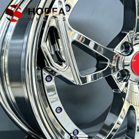 Jantes forgées chromées à deux pièces de 17, 18, 19, 20, 22 et 24 pouces pour Audi RS7, BMW M5, RAM 1500, Porsche Taycan, Tesla Model S