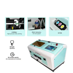 EraSmart - Máquina de impressão UV para celular, aplicativo de mesa pequeno, sem fio, Wi-Fi, jato de tinta digital, para pequenas empresas, capa de celular
