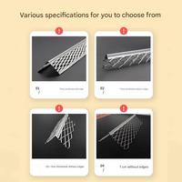 Protection d'angle en maille d'aluminium pour murs en plâtre, résistante à l'eau et écologique