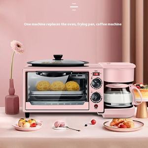 Four électrique multifonctionnel 3 en 1 pour le <span class=keywords><strong>petit</strong></span> déjeuner à la maison comprenant <span class=keywords><strong>un</strong></span> <span class=keywords><strong>petit</strong></span> grille-pain et une poêle à frire pour l'hôtel Sandwiches Cadeaux - Product Image 4