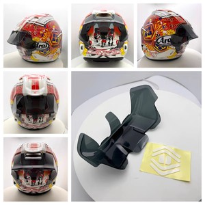 <span class=keywords><strong>VZ</strong></span> pour casque demi-face, pièce décorative d'aileron arrière pour casque, ensemble homologué DOT, fermeture à dégagement rapide, toutes saisons - Product Image 5