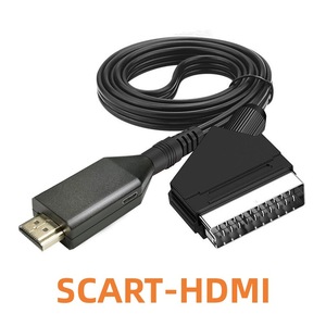 <span class=keywords><strong>Cable</strong></span> <span class=keywords><strong>convertidor</strong></span> universal SCART <span class=keywords><strong>a</strong></span> SCART con audio (plástico) para juegos y Blu-ray HD - Product Image 6