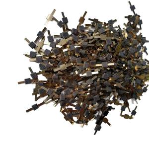 Almohadilla de fieltro de presión para cintas de cassette, 6*6mm, fieltro gris con soporte metálico preformado para accesorio de mantenimiento de grabadoras de cassette - Product Image 1