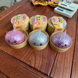 Juguete Antiestrés de Simulación de Comida, Novedoso y Suave, de Rebote Lento, para Aliviar la Ansiedad, Dumplings, Monocerbo, Alicornio, Unicornio, Kylin, 14+ - Product Image 3