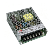 Convertisseur AC/DC mince LRS-100-24 100W, entrée 110V à 240V, sortie DC 24V pour dispositifs d'automatisation et de sécurité montés sur armoire