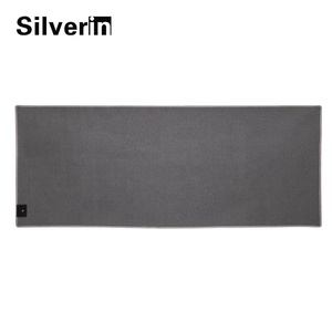 Anti-slip natural treatment <strong>Grounding</strong> earthing mat <strong>bed</strong> <strong>sheet</strong> with 25% silver fiber - Product Image 6