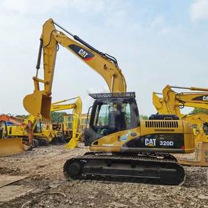 Bergbau maschinen Hochwertige gebrauchte 20ton Raupen bagger Gebraucht Cat320d2 Bagger zum Verkauf in Guangzhou - Product Image 4