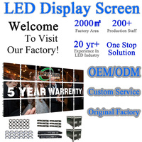 Módulo de Pantalla LED a Todo Color P1.25 P2 P2.5, Panel de Video Wall LED para Interiores, para Tiendas Minoristas, Ascensores y Señalización