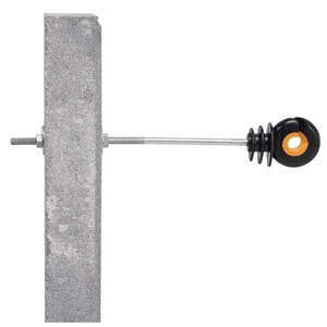 Gallagher 10cm/M6 Bolt-On Spacer Insulator Pack of 20 Electric Fences <b>Isolators</b> - Product Image 1