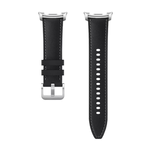 Correa de silicona de cuero híbrido SmartWin para Samsung Galaxy Watch 8/8 Classic/Ultra 2025 elegante banda de doble capa para hombres y mujeres - Product Image 2