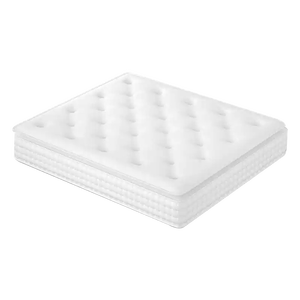 Colchón de muelles enrollado personalizado al por mayor, precio económico, tamaño King, 5, 7, 9 zonas, espuma viscoelástica, colchón de látex para hotel con resortes ensacados - Product Image 1