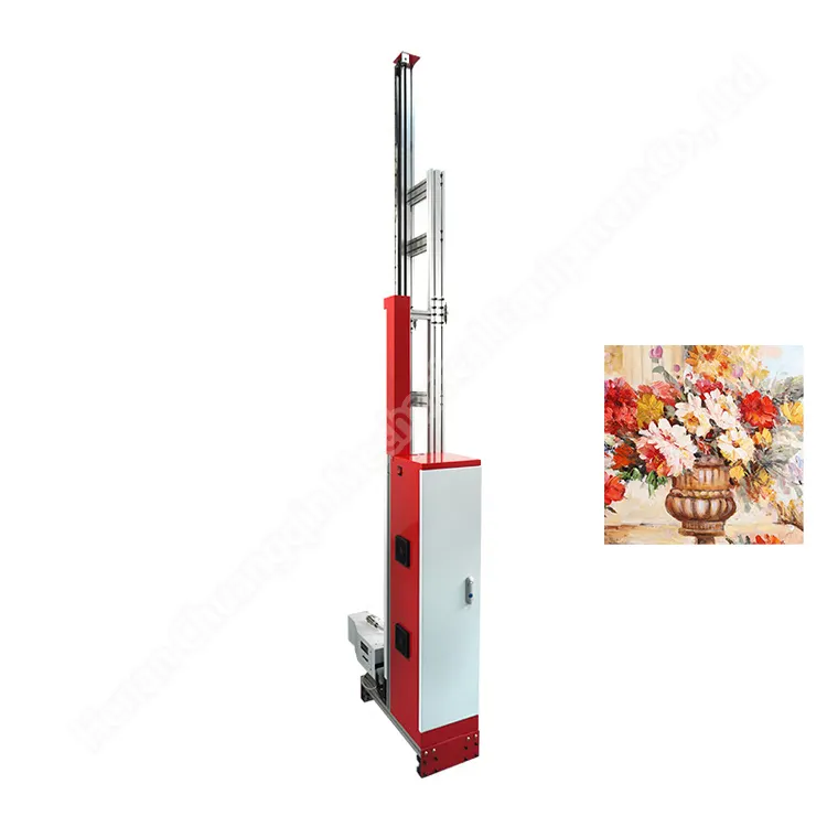 Uv mural printing 3d automatic Vertical Printer wall painting machine price