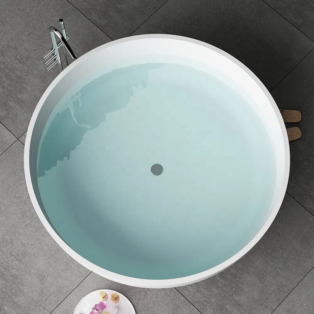 Современный дизайн, Твердый акриловый мужской каменный круглый 2021 для ванной