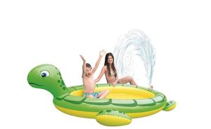 Piscina Central 214IN verde y amarillo inflable <span class=keywords><strong>de</strong></span> tortuga <span class=keywords><strong>de</strong></span> <span class=keywords><strong>mar</strong></span> <span class=keywords><strong>de</strong></span> los niños <span class=keywords><strong>de</strong></span> la piscina - Product Image 2