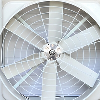 Ventilateur d'extraction à pression négative en fibre de verre YK-550 à YK-1460, ventilateur mural pour serre