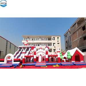 Indoor <b>Inflatable</b> Christmas Theme Park, Outdoor Amusement Park Equipment, <b>Game</b> for Sale <b>Inflatable</b> Playground Inflat - Product Image 5