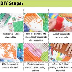 ชุดภาพ<span class=keywords><strong>วาด</strong></span>เพชร 5 มิติ แบบเต็มพื้นที่ ลายปลา <span class=keywords><strong>ทิวทัศน์</strong></span>น้ำ ชุดรวม <span class=keywords><strong>ภาพ</strong></span>สัตว์ทะเลใต้น้ำ สำหรับตกแต่งผนังบ้าน - Product Image 6