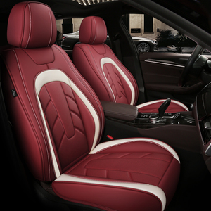 Housse de siège de voiture universelle de luxe en lin toutes saisons, ensemble complet, compatible avec les airbags, respirante, convient aux voitures, camions, SUV, Land Cruiser - Product Image 3